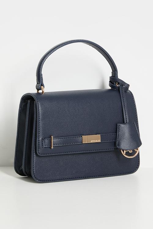 Exclusive Flap Saddle With Detachable Strap Bag -Distant Mountain