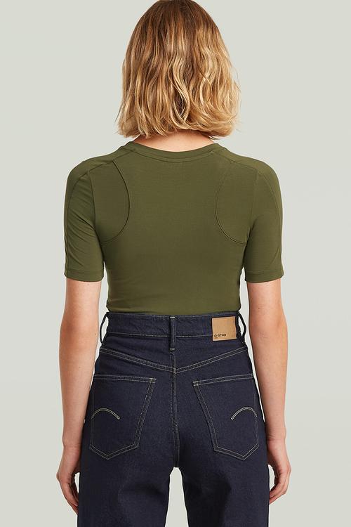 2nd skin bodysuit r t wmn - Shadow olive