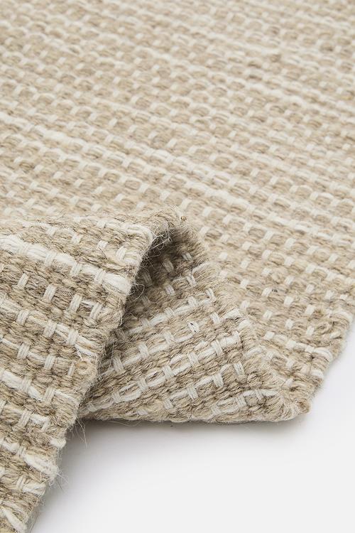 Grove Handwoven Wool & Cotton Rug - Natural