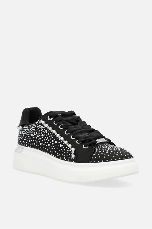 Glories sneaker - blk satin