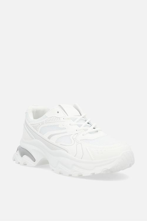 Moxie sneaker - white / grey