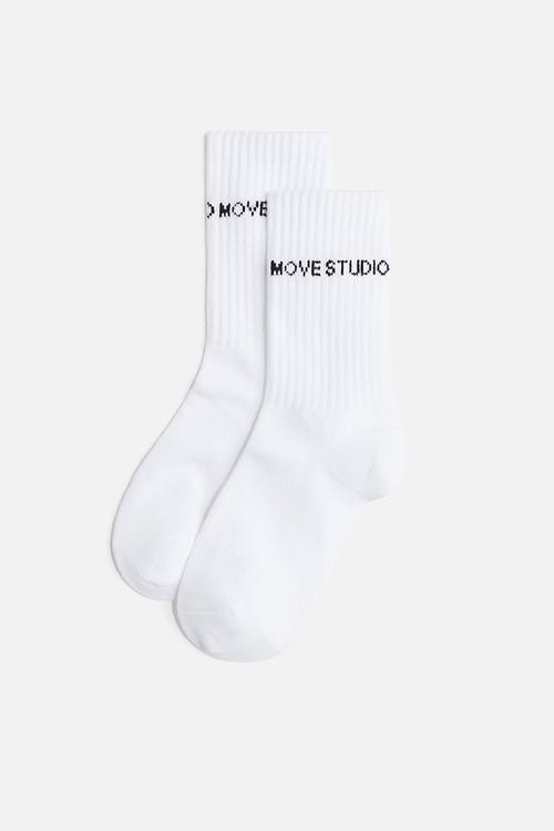 3 pack sports socks with drymove™ - white