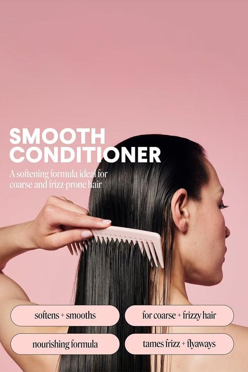 SMOOTH Conditioner with Wheat Protein for Curly & Frizzy Hair - 354ml