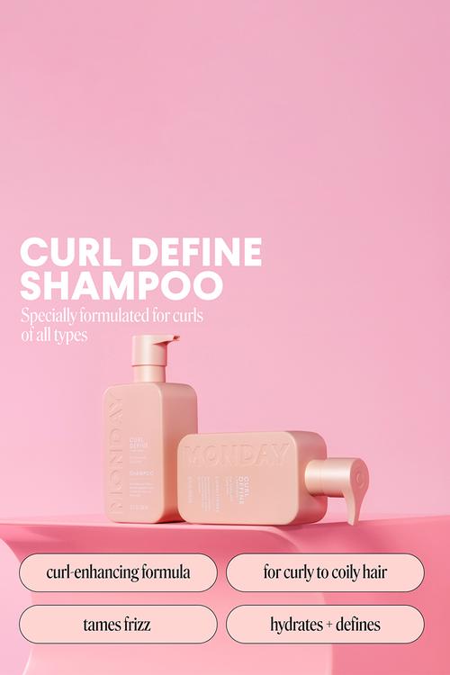 Curl Define Shampoo With Peptides For Curly & Coily Hair - 354ml