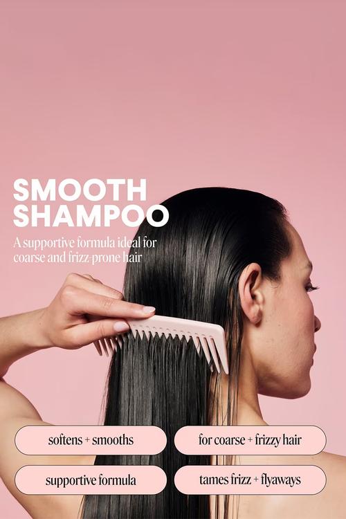 Smooth Shampoo With Wheat Protein For Curly & Frizzy Hair -200ml
