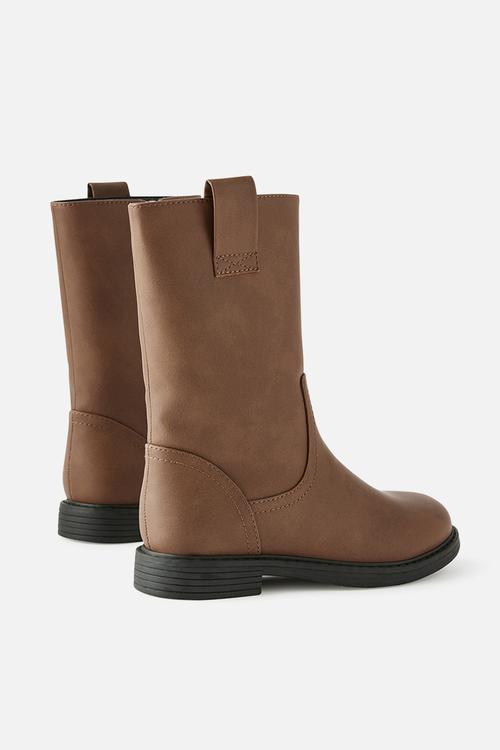 Sadie saddle boot - tan