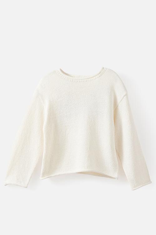 Lily Lightweight Knit - Dark Vanilla