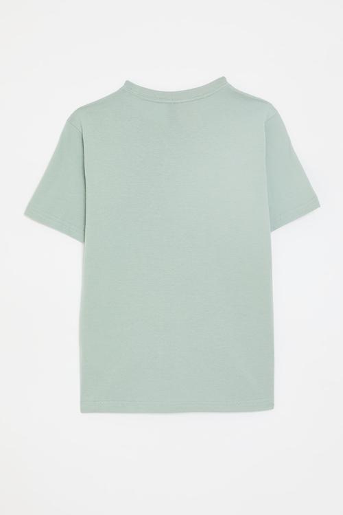 Y Lin Tee 160 S26 - Wonder Sage/White