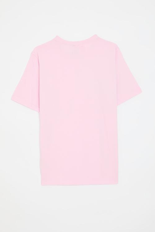 J bl tee 160 s26 - clear pink/white