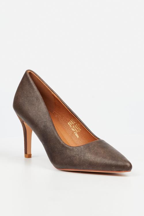 Cherie 1 heel - chocolate