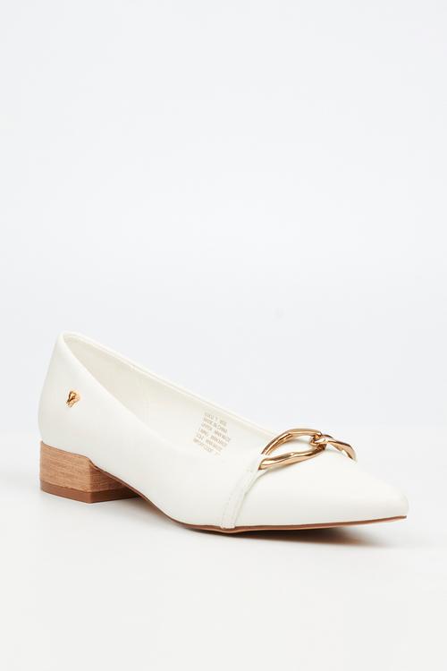 Lulu 1 heel - white
