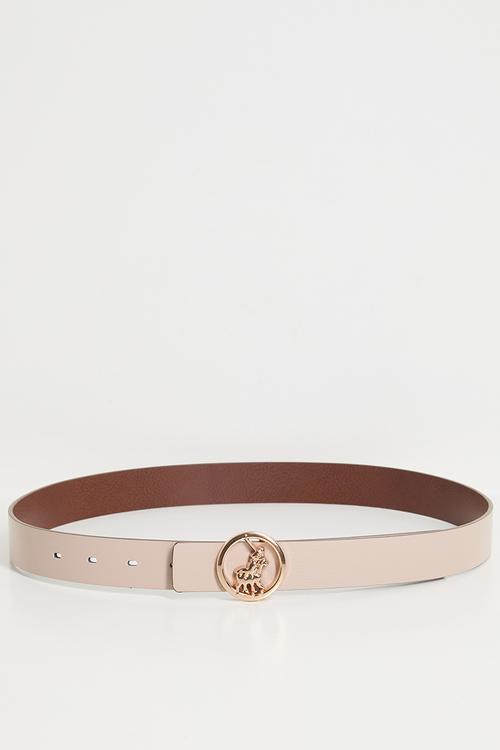 Andrea belt - tan &  stone