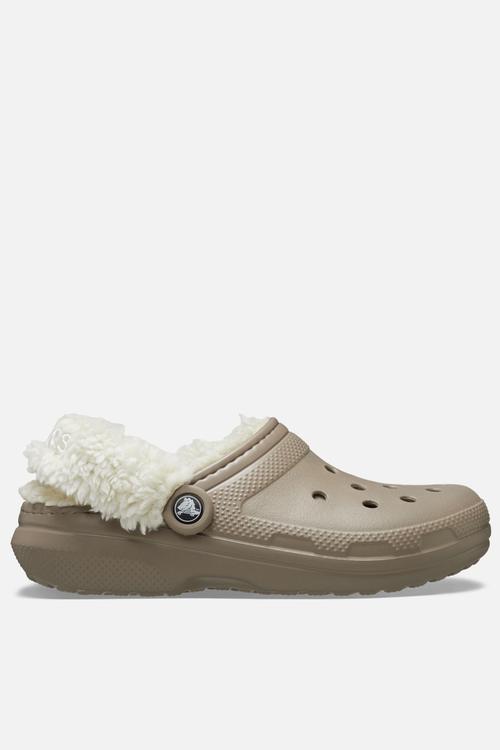 Classic fleece lined clog - brown