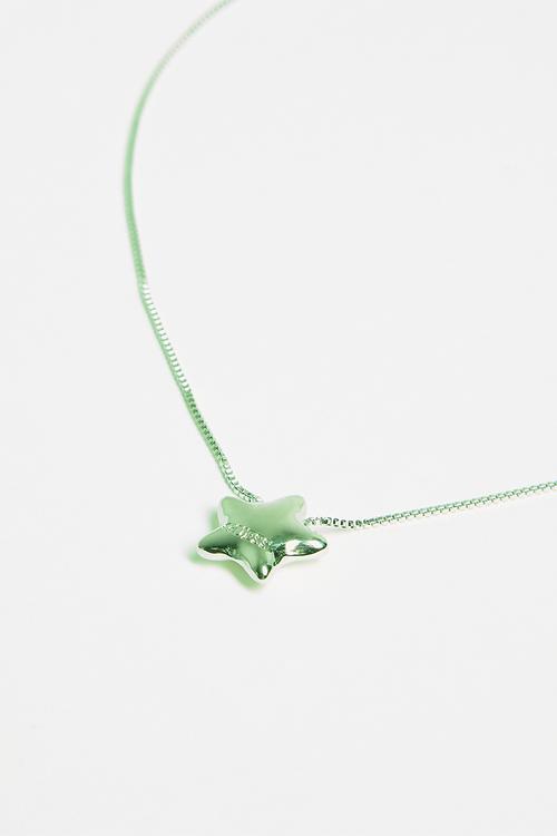 Iconique Modern Star Necklace - Silver