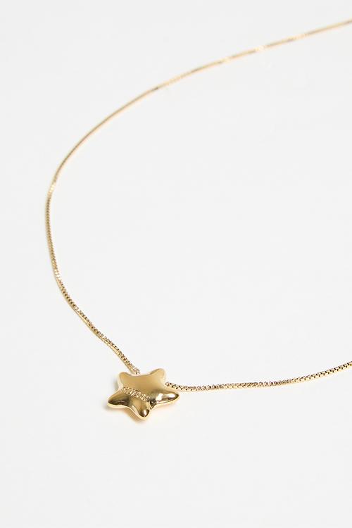 Iconique Modern Star Necklace - Gold