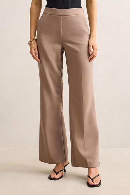Marissa wide leg pants in oak