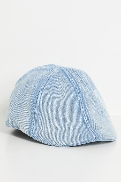 Denim Dixie Patch Hat - Lt Blue
