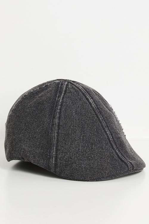 Denim Dixie Patch Hat - Charcoal
