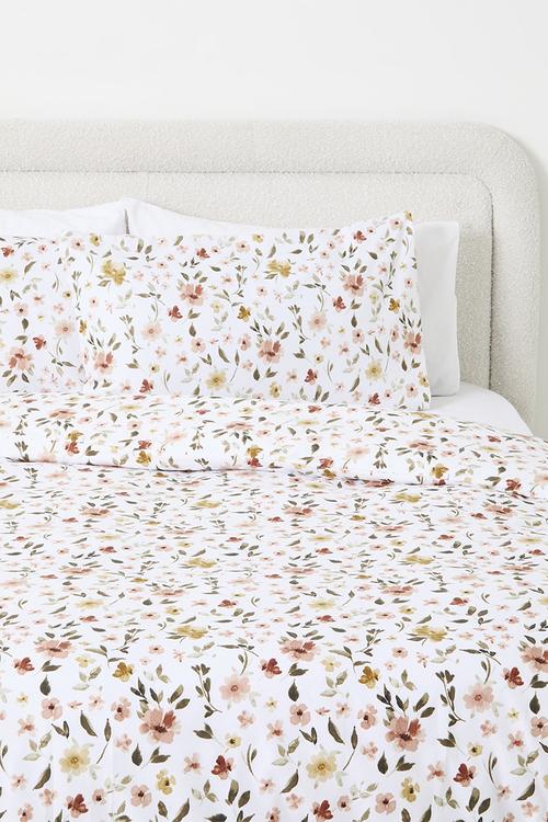 Nyra Floral Super Soft Duvet Cover Set 