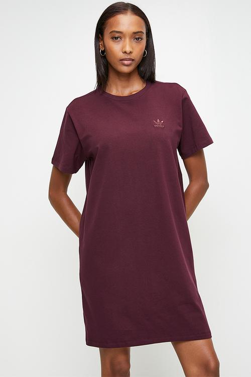 Tref Dress S26 - Maroon