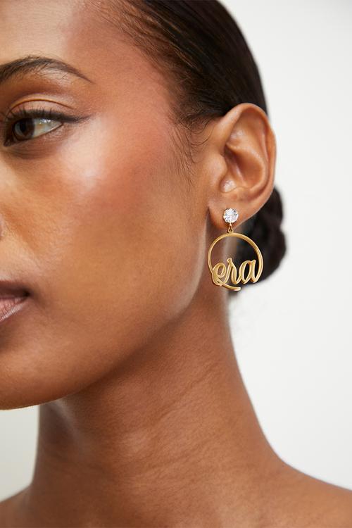 Era Halo Mini Drop Hoops - Gold