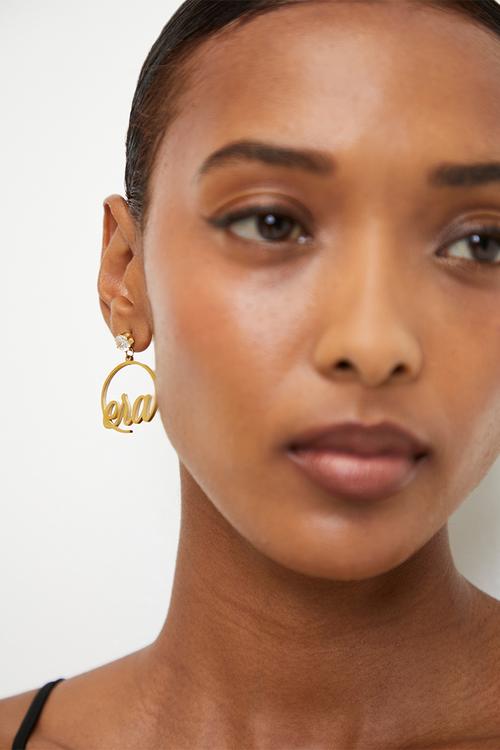 Era Halo Mini Drop Hoops - Gold
