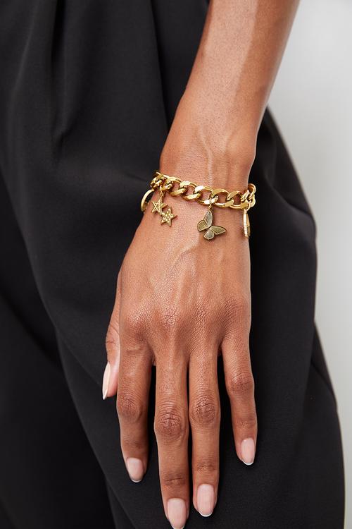 Era Charm Bracelet - Gold