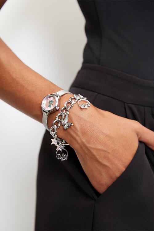 Era Charm Bracelet - Silver