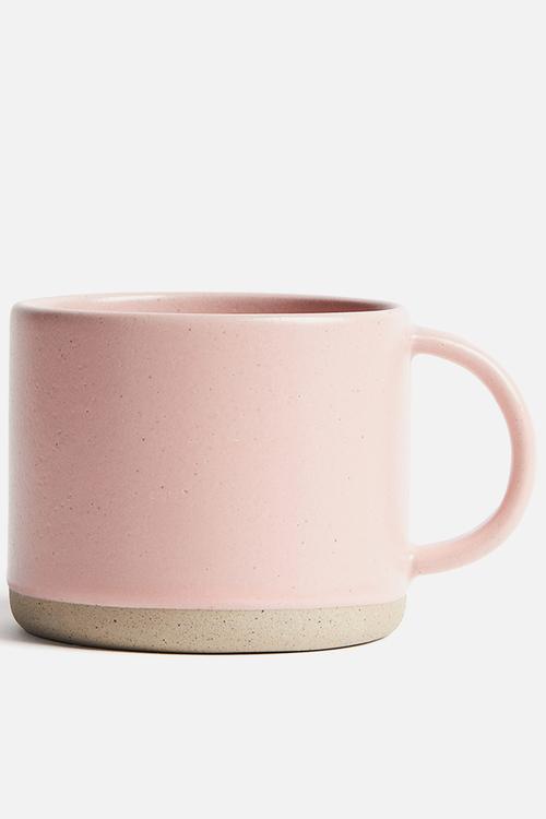 Reactive-glaze stoneware mug - multi,pink