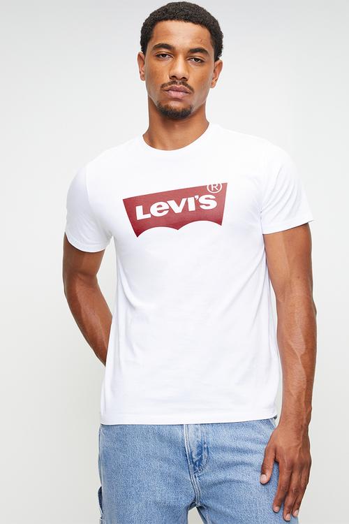 Graphic Set-In Neck Za Hm Graphic - White