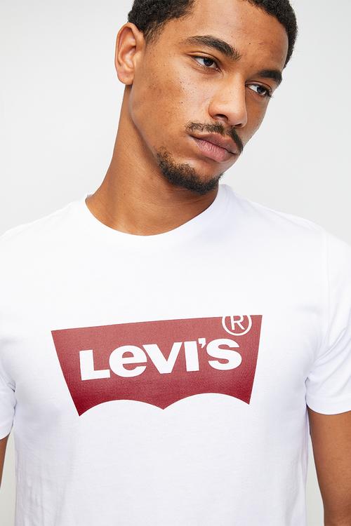 Graphic Set-In Neck Za Hm Graphic - White