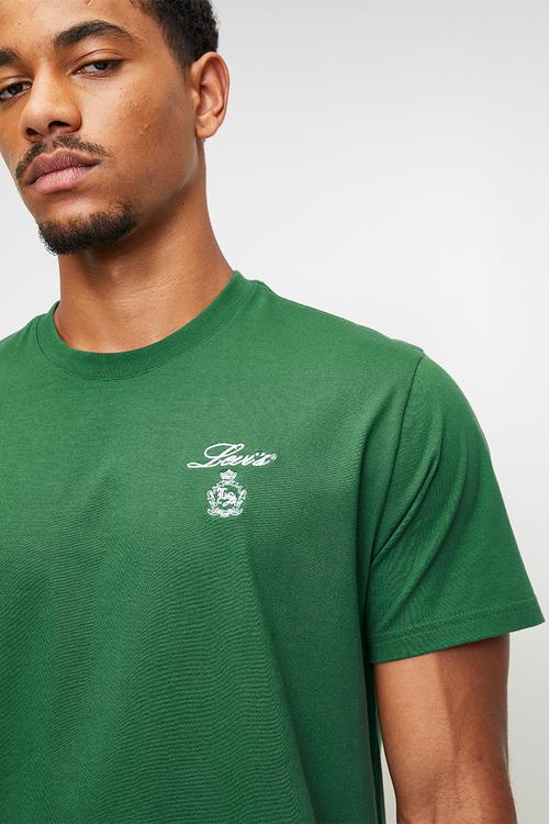 Ss Relaxed Fit Tee Za Levis Script - Eden