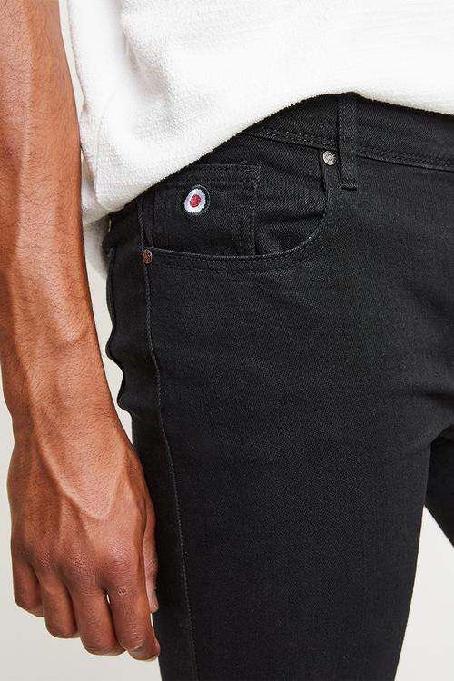 Slim Fit Essential Denim Blk - Black