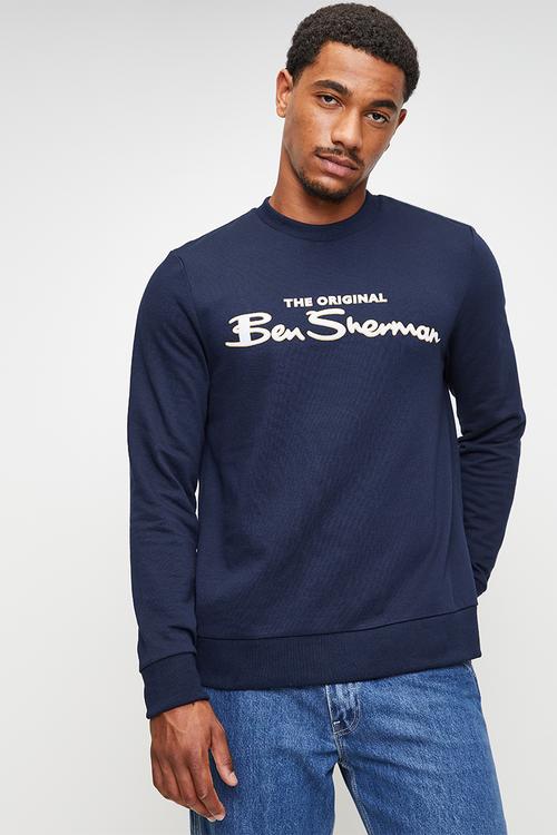 Signature Crew Sweat - Navy