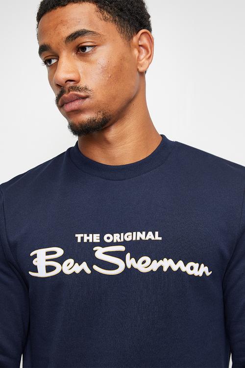 Signature Crew Sweat - Navy