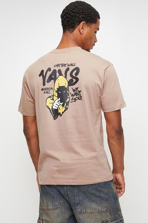 Repear sam loose short sleeve tee - warm taupe