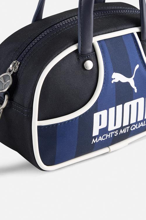 Puma 1976 world cup mini grip bag- new navy-puma white