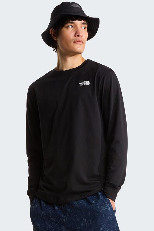 Evolution Box Nse Regular Long Sleeve Tee - Tnf Black-Tnf White