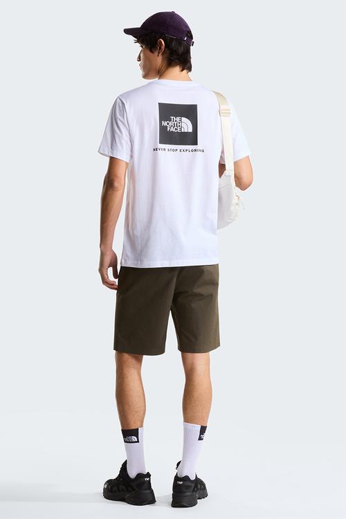 M Evolution Box Nse Regular Short Sleeve Tee - Tnf White