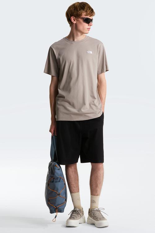 M Evolution Simple Dome Regular Short Sleeve Tee - Stone Slab