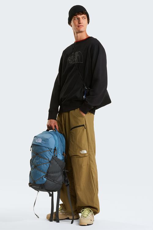 Drew Peak Light Regular Crew - Tnf Black-Anthracite Grey