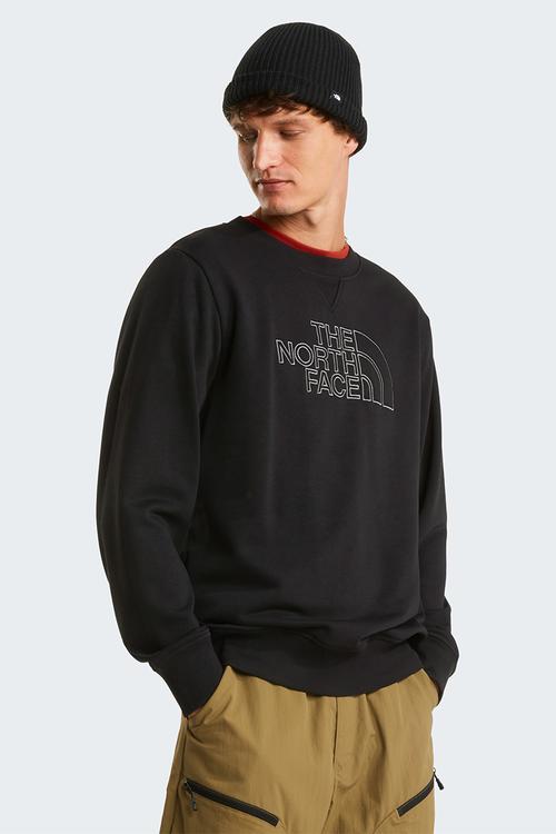 Drew Peak Light Regular Crew - Tnf Black-Anthracite Grey