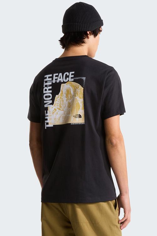 Half Dome Photo Regular Short Sleeve Tee-Graphic - Tnf Black