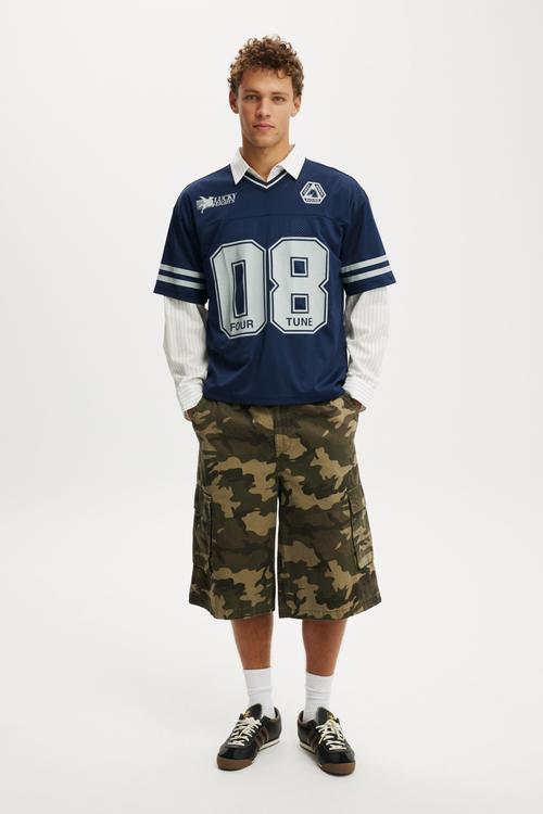 Football Jersey - Indigo/Eight Racing