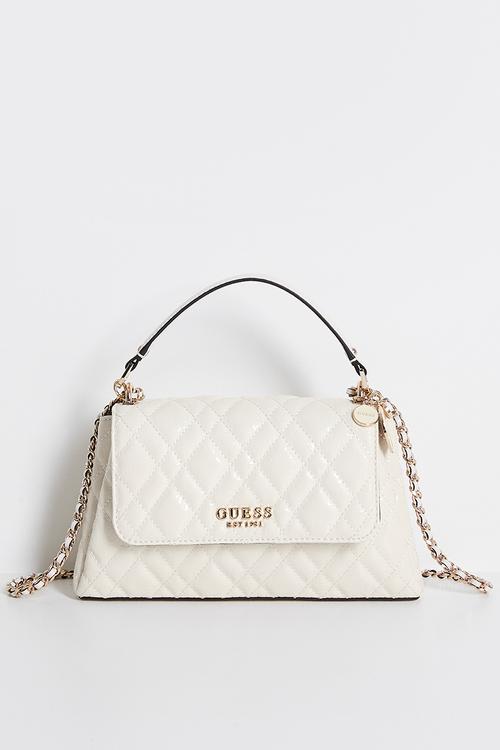 Isemay Convertible Crossbody Flap - Off White