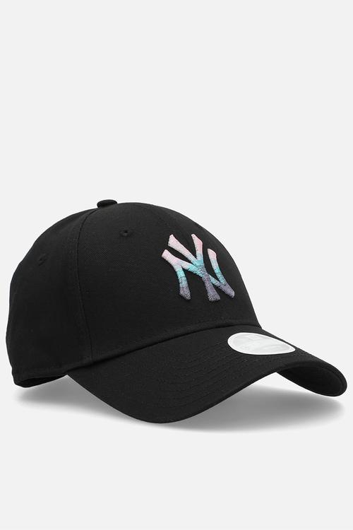 Lennox cap black logo- black