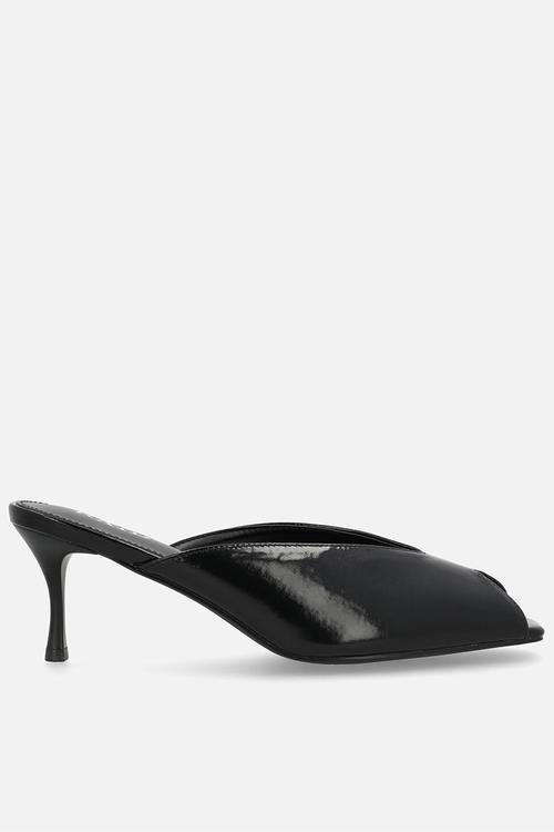 Sonika stiletto mule heel - black 