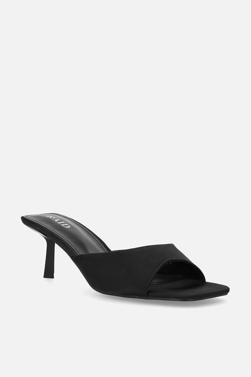 Rochi stiletto mule heel - black