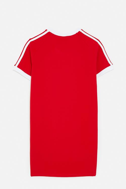 Loose T Dress Y S26 - Better Scarlet