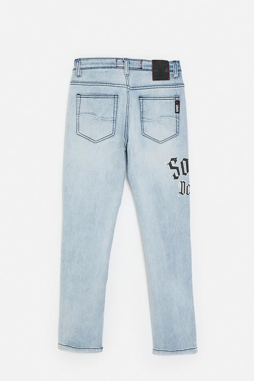 Boys skinny fashion denim - anti blue